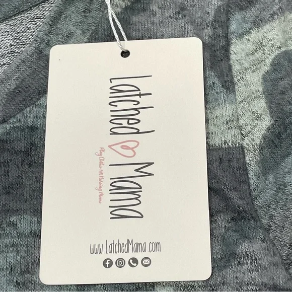 Latched Mama Nursing Long Sleeve Tops size XS lot of 4 - Picture 5 of 16